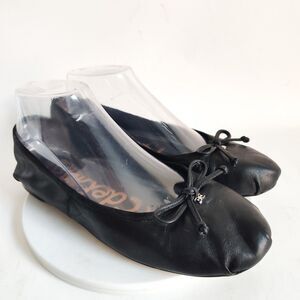 Sam Edelman Black Leather Loafers